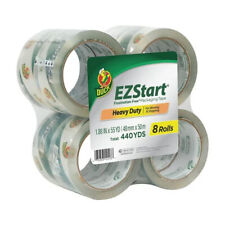 New Duck Brand EZ Start Packing Tape, 1.88 in. x 54.6 yd., Clear, 8-Count USA... picture