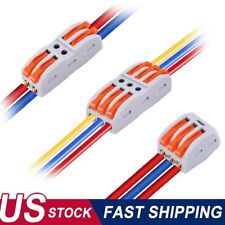 10/20/50Pcs Compact Wire Wiring Connector Universal Conductor Terminal Block US picture