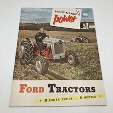 Vintage 1954 Ford 600-800 Tractor 37 Page Sales Catalog Brochure picture