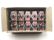 Box of (10) Vintage ON/OFF 6 Terminal Toggle Switches 6a 125VAC picture