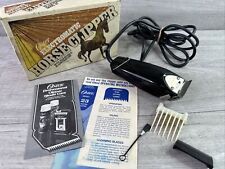Vintage Oster Electromatic Model 23 Horse Animal Clippers w/Original Box Works picture