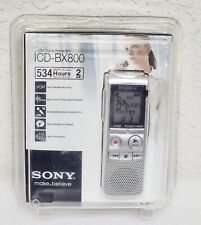 Sony ICD-BX800 2 GB Flash Memory Digital Voice Recorder (Silver) picture