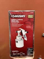 NEW SEALED Husky Tools 762003 Siphon Feed General Purpose Paint Spray Gun picture