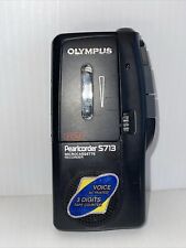 Olympus Pearlcorder S713 Handheld Cassette Voice Recorder Working picture