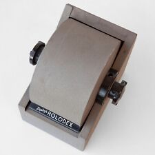 Vtg Zephyr Rolodex 1753 Model Tabletop Roll Top Office Address Phone Rotary File picture