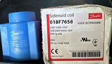 DANFOSS Solenoid Coil 018F7658 Made In Denmark (Loc A-4) 208-240volts picture