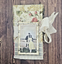 Charming Handmade Junk Journal VINTAGE THEME with Hand-Watercolored Photo picture
