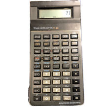 Vintage Texas Instruments TI-60 Programmable Scientific Calculator Black 6” Math picture