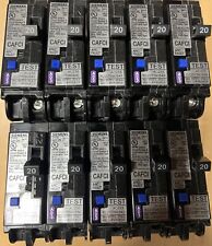 LOT OF 10 SIEMENS QA120AFCN 20A AFCI PLUG ON NEUTRAL (NO WIRE)  NEW picture