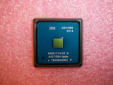 VINTAGE COLLECTIBLE IBM APPLE POWERPC MICROPROCESSOR CHIP 343S1174-03 picture