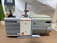 Edwards RV8 Dual Stage Rotary Vane Vacuum Pump with oil Filter EMF10 picture