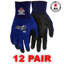 MCR Safety N9696 Ninja Lite Polyurethane Nylon Coated Work Gloves (12 PAIR) picture