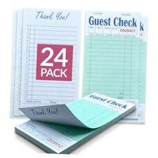  Server Note Pads (24 Pack, 50 Sheets/Pad) Guest Check Books for Servers |  picture