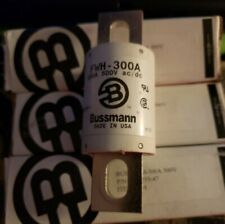 3 - COOPER BUSSMANN,FWH-300A, SEMICONDUCTOR FUSE - Lot of 3 picture