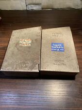 Vintage 2 Boxes Of Huot Drill Index Incomplete picture