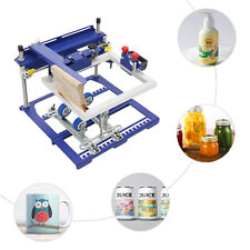 Cylindrical Conical Curved Surface Bottle Screen Printing Press Machine for Mug picture