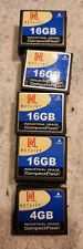 81  SD Industrial Grade SDHC Flash Cards Used picture