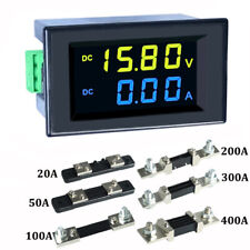 DC 0-600V 10A 20A 50A 100A LCD Digital Voltage Amp Panel Meter Voltmeter Ammeter picture