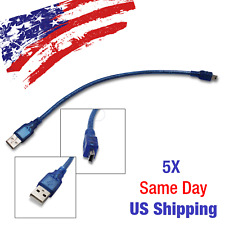 Mini USB Cable 30cm (12in) 1ft USB 2.0 Male Type A for Arduino - US Ship 5PCS picture