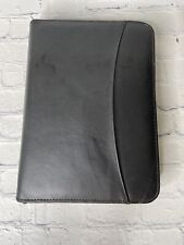 Leather Faux? Planner Day Runner Vintage Portable  Zip-Around Pockets Organizer picture