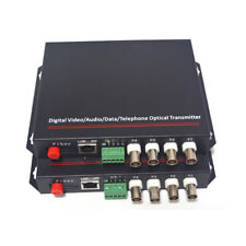 4CH Video 100M Ethernet RS485/232 Data over Fiber optic Media Converters FC CCTV picture