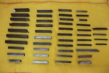 Vintage Lot of 46 Machinist Lathe Cutter & Blank Bits. REXaa & Assorted Brands picture