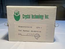 Crystal Technology Model # 3110-110, Acousto-Optic Modulator - New picture