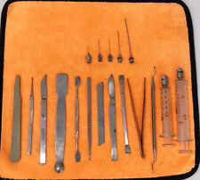 RSINC Vintage Antique Glass Syringe Medical Tool Di section Box picture