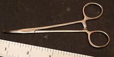 Two (2) Vintage Medical Surgical Curved Hemostats Locking Clamps Stainless USA picture