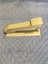 Bostitch Vintage Tan Crinkle Finish Metal Desk Stapler Made in USA Heavy Duty picture