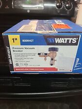 NEW Watts 1 Inch Pressure Vacuum Breaker 800M4-QT picture