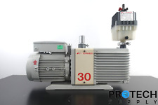 Edwards 30 Rotary Vane Vacuum Pump E2M30 with Oil Filter Mist EMF 20 w/ WARRANTY picture