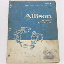 Torqmatic Vintage Parts Catalog Allison 5640 5660 5840 5860 Sa 1077p 1969 picture