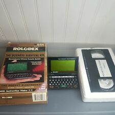 Rolodex 64K Memory The Pocket Electrodex In Box With Instruction Video & Manual  picture