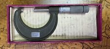 Vintage Lufkin Micrometer No. 1912 1 To 2 Inches With Original Box picture
