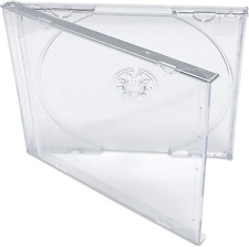 KEYIN Standard Clear CD Jewel Case - Premium, 10 Pack picture