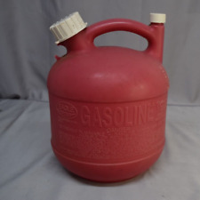 Vintage Red EAGLE PG-1 Gas Can Vented pre-ban 1-1/4 gal Made in the USA NO SPOUT picture