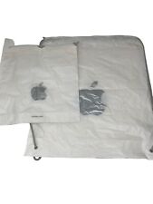 Retro Apple Store Plastic Drawstring Shopping Bags Large & Medium Size picture