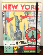 NEW Cavallini & Co NEW YORK NOTEBOOK Journal Vintage Retro Radio City Macy's picture