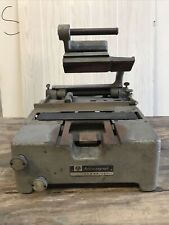 Vintage Addressograph Class 100 Embossing Machine picture