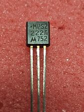 350 PC MOTOROLA VINTAGE MPS2222A NPN TRANSISTOR 600MA 40V TO-92 NOS (1093) picture