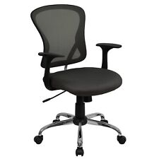 Flash Furniture Mid-Back Office Chair Dark Gray H8369FDKGY picture