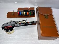 Vintage Dymo Complete Set M5 Tapewriter W/Case & 9 Rolls Embossing Tape picture