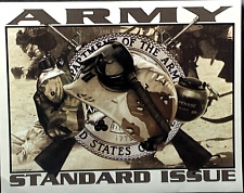 5 Vintage Transfers T-Shirt Sheet U.S.A. Army Standard Issue 13.5