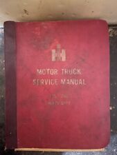 Vintage International Harvester Motor Truck Service Manual CTS-2301 Heavy Duty picture