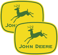John Leaping Deere Vinyl Decal Sticker 2-Pack - Vintage 6Inch picture
