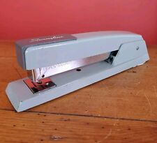 Vintage Swingline 747 Metal Stapler Mid Century  Made In USA  Grey Very Clean  picture