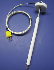 Very High Temperature k-type Thermocouple Sensor Ceramic wi mini plug cable CR6 picture