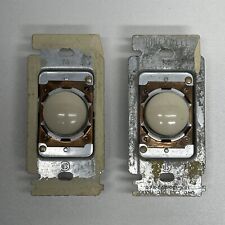 (2) Vintage Honeywell Tap-Lite Single-Pole Pushbutton Wall Switch, Untested picture