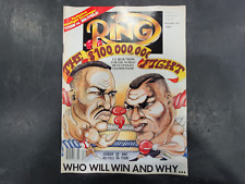 The Ring December 1991 Magazine Evander Holyfield vs Mike Tyson picture
